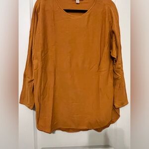 Michael Kors Women's Rust Tunic Sweater